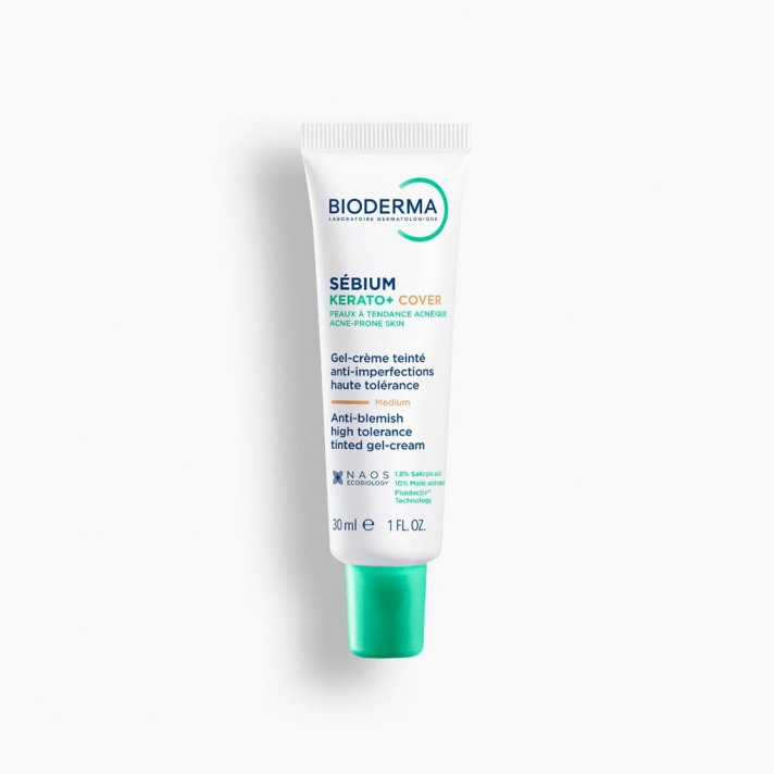 Bioderma Sebium Kerato+ Cover Trattamento Colorato Anti - imperfezioni 30 ml